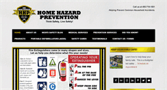 Desktop Screenshot of homehazardprevention.com